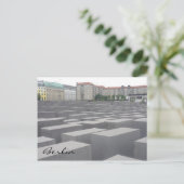 Holocaust-Gedenkstein Postkarte (Stehend Vorderseite)