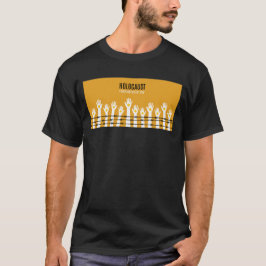 Holocaust-Gedenktag mit Stacheldraht T-Shirt