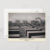 Holocaust-Mahnmal Berlin Postkarte (Vorne/Hinten)