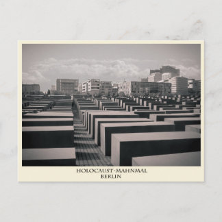 Holocaust-Mahnmal Berlin Postkarte