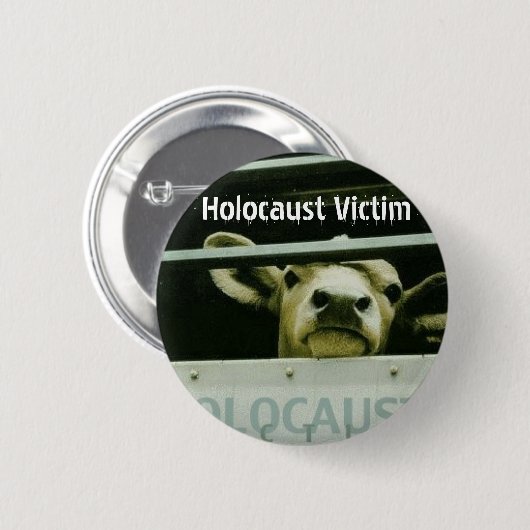 Holocaust-Opfer Button (Vorne & Hinten)