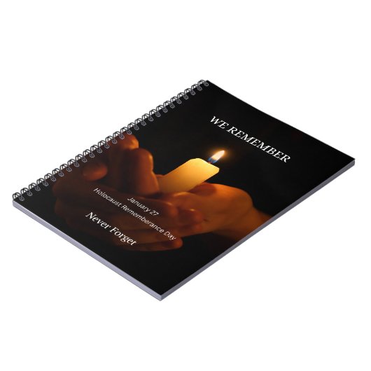 Holocaust Remembrance Day Notizblock (Linke Seite)