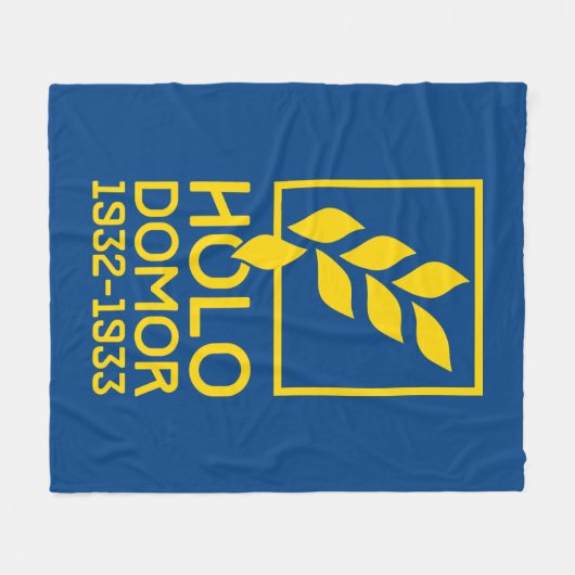 Holodomor Fleecedecke (Vorderseite (Horizontal))
