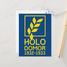 Holodomor Postkarte