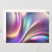 Holografie Feiertagskarte (Vorne/Hinten)