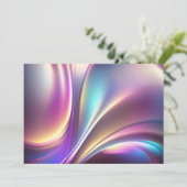 Holografie Feiertagskarte (Stehend Vorderseite)