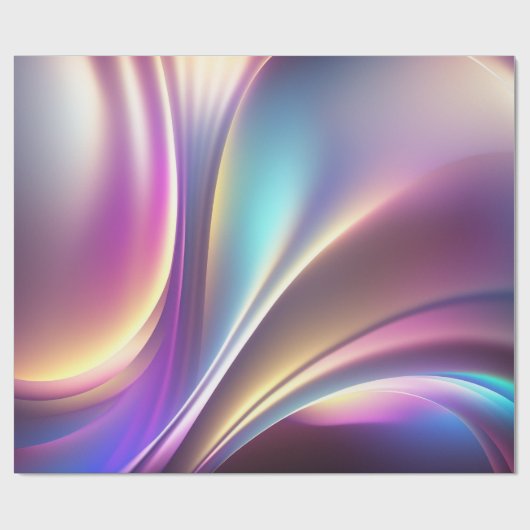 Holografie Geschenkpapier (Flach)