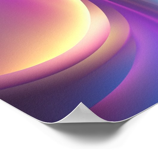 Holografie Poster (Ecke)