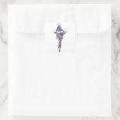Holografie Quadratischer Aufkleber (Tasche)