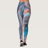 Holografisch farbig leggings (Rückseite)