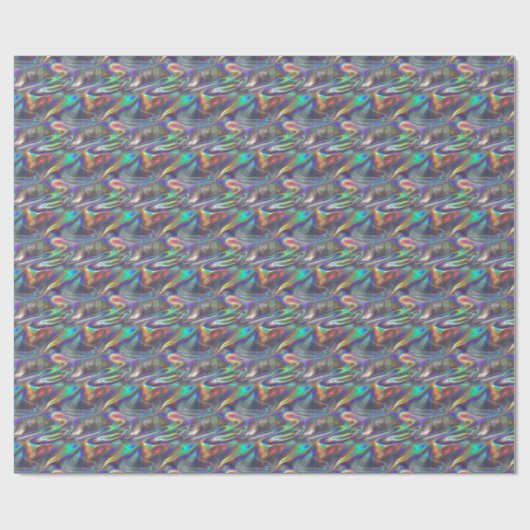 holografisch geschenkpapier (Flach)