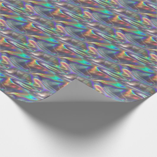 holografisch geschenkpapier (Ecke)