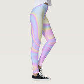 Holografisch irrisierend lebendig farbig leggings (Rechts)