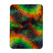 Holografisch leuchtender Glitzer Magnet (Vertikal)