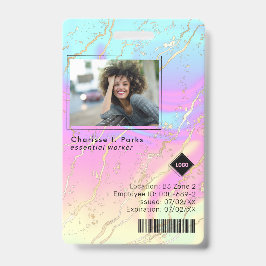 Holografisch | Mitarbeiter Foto ID Company Securit Ausweis