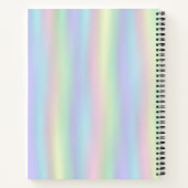 Holografisch | Personalisierte Spirale Notizblock (Rückseite)