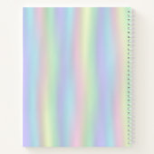 Holografisch | Personalisierte Spirale Notizblock (Rückseite)