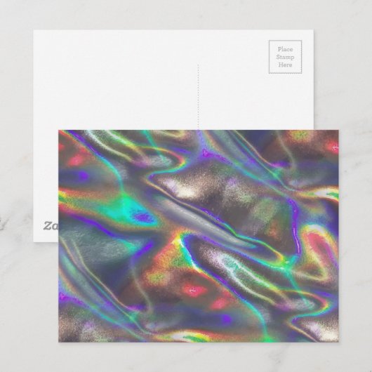 holografisch postkarte (Vorne/Hinten)