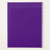 Holografisch-rosa Hausaufgaben Planer (Rückseite)