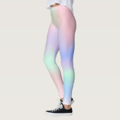 Holografisch rosa lila Münze Leggings (Links)