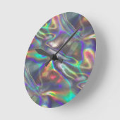 holografisch runde wanduhr (Winkel)