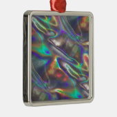 holografisch silbernes ornament (Rechts)