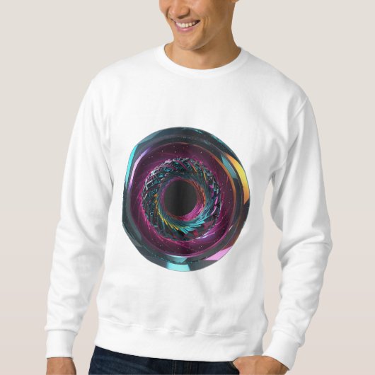 holografische 3D Sweatshirt (Vorderseite)