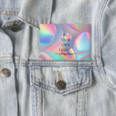 Holografische Ästhetik Button (Insitu)