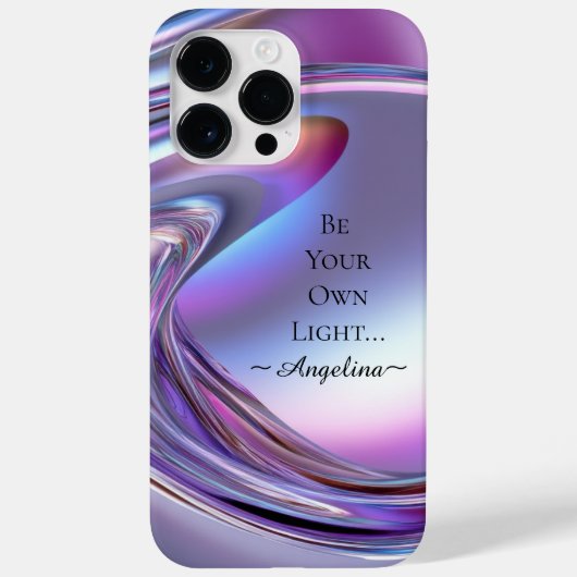Holografische Ästhetik Case-Mate iPhone Hülle (Rückseite)
