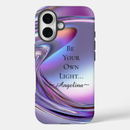 Holografische Ästhetik iPhone 16 Hülle