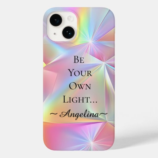 Holografische Ästhetik Case-Mate iPhone Hülle (Rückseite)