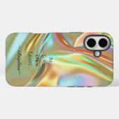 Holografische Ästhetik Case-Mate iPhone Hülle (Rückseite (Horizontal))