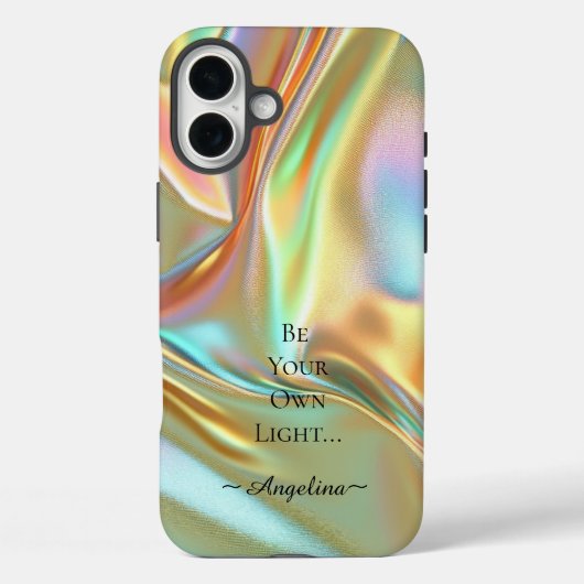 Holografische Ästhetik Case-Mate iPhone Hülle (Rückseite)