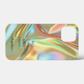 Holografische Ästhetik Case-Mate iPhone Hülle (Rückseite (Horizontal))