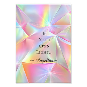 Holografische Ästhetik Fotodruck