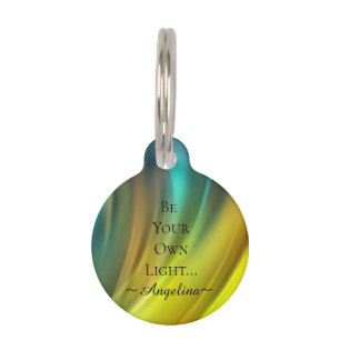 Holografische Ästhetik Haustiermarke