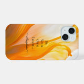 Holografische Ästhetik iPhone 15 Hülle (Rückseite (Horizontal))