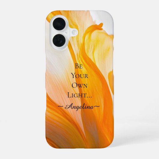 Holografische Ästhetik iPhone 16 Hülle (Rückseite)