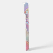 Holografische Ästhetik iPhone Hülle (Linke Seite)