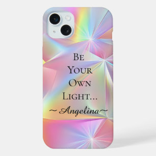 Holografische Ästhetik iPhone 15 Plus Hülle