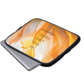 Holografische Ästhetik Laptopschutzhülle (Vorne Knopf)