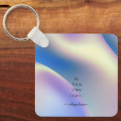 Holografische Ästhetik Schlüsselanhänger (Vorderseite)