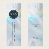 Holografische Bekleidungspreise für Firmenlogos (Vorne & Hinten)