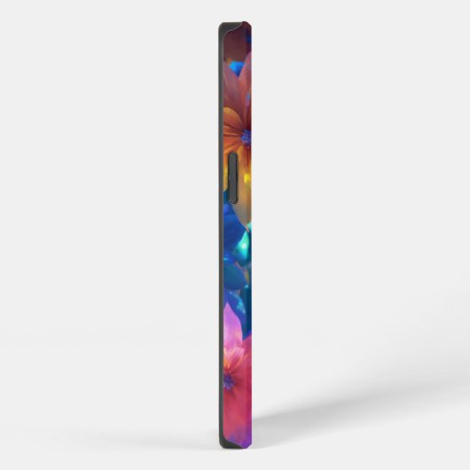 holografische Blume iPhone Hülle (Rechte Seite)
