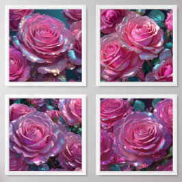Holografische Blume Set drucken