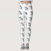 holografische EinhornLeggings Leggings (Vorderseite)