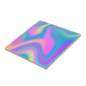 Holografische Gefärbte Krawatte Fliese (Seite)