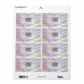 Holografische Inhaltsstoffe des modernen Badereich (Vorne)