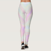 Holografische Irideszierende ästhetische Leggings (Rückseite)