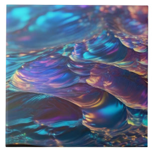 Holografische Keramikfliese